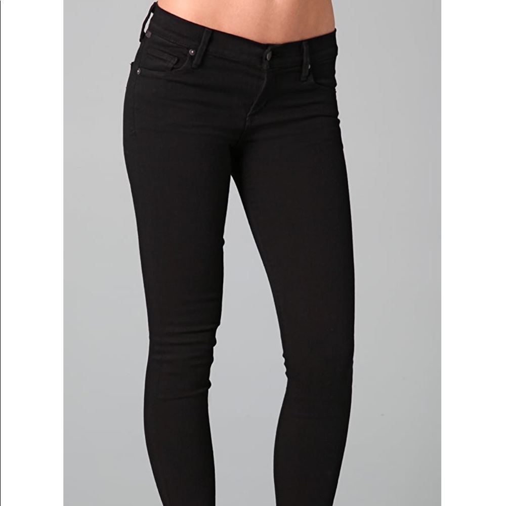 Slick skinny leg jeans